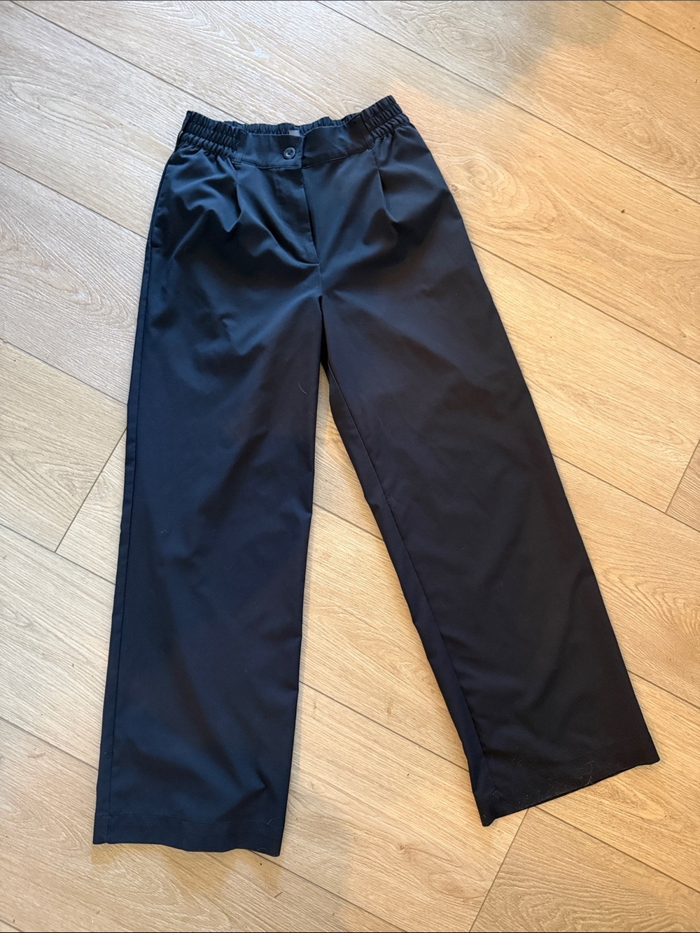 Beyond Yoga Women’s Black Straight-Leg Dress Pants